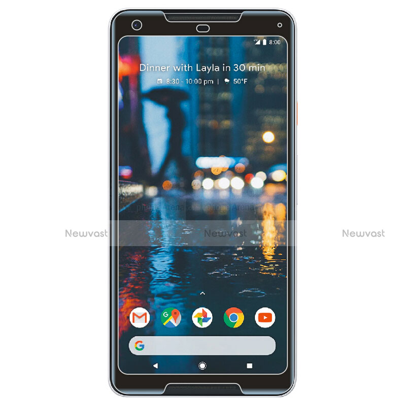 Ultra Clear Full Screen Protector Tempered Glass F02 for Google Pixel 2 XL Black