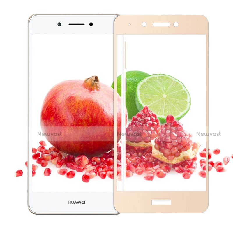 Ultra Clear Full Screen Protector Tempered Glass F02 for Huawei Enjoy 6S Gold