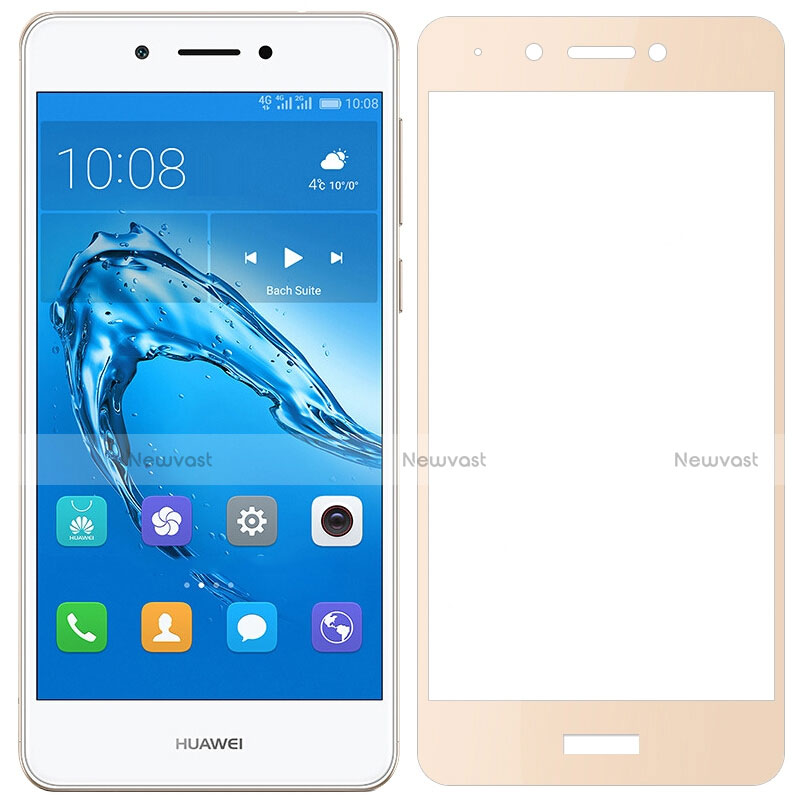 Ultra Clear Full Screen Protector Tempered Glass F02 for Huawei Enjoy 6S Gold