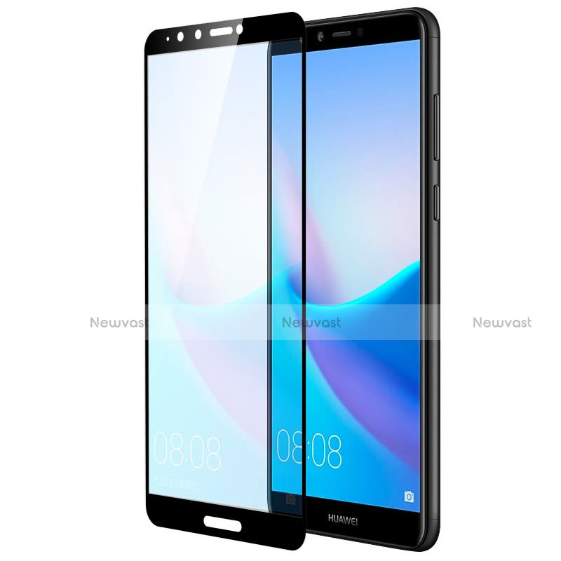 Ultra Clear Full Screen Protector Tempered Glass F02 for Huawei Enjoy 8 Plus Black