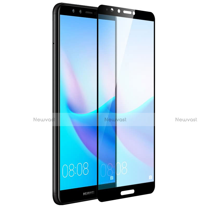 Ultra Clear Full Screen Protector Tempered Glass F02 for Huawei Enjoy 8 Plus Black