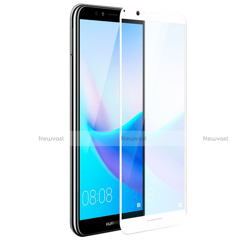 Ultra Clear Full Screen Protector Tempered Glass F02 for Huawei Enjoy 8e White