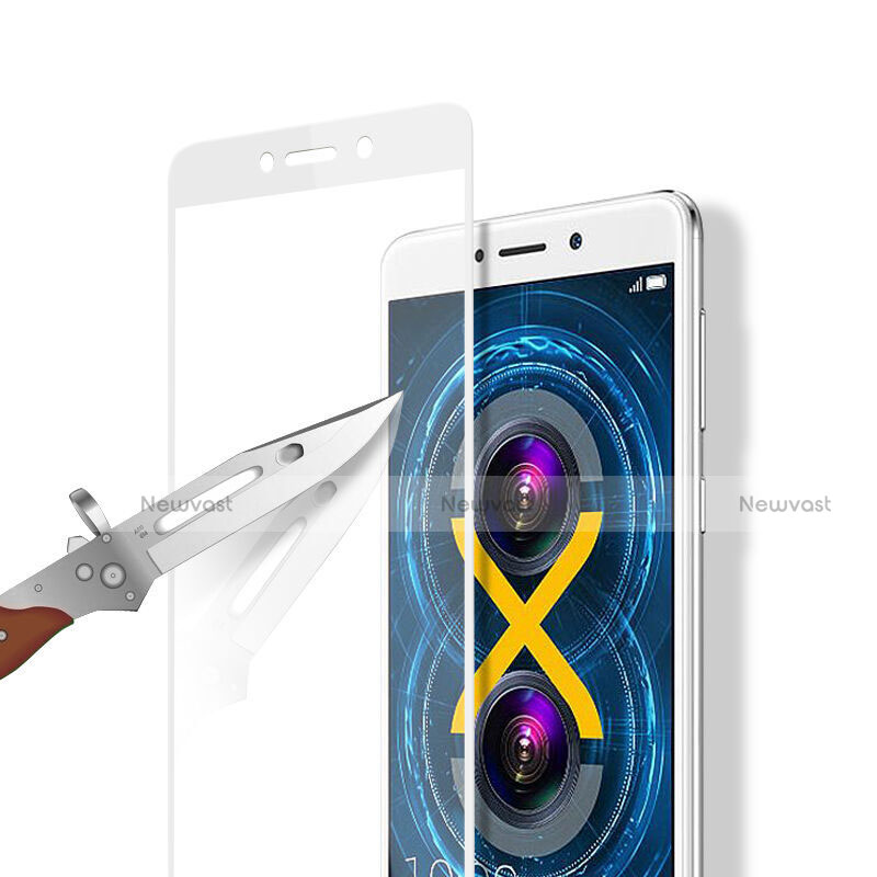 Ultra Clear Full Screen Protector Tempered Glass F02 for Huawei Honor 6X White