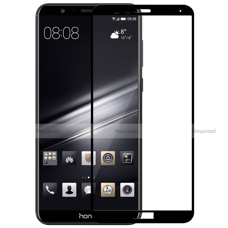 Ultra Clear Full Screen Protector Tempered Glass F02 for Huawei Honor 7X Black