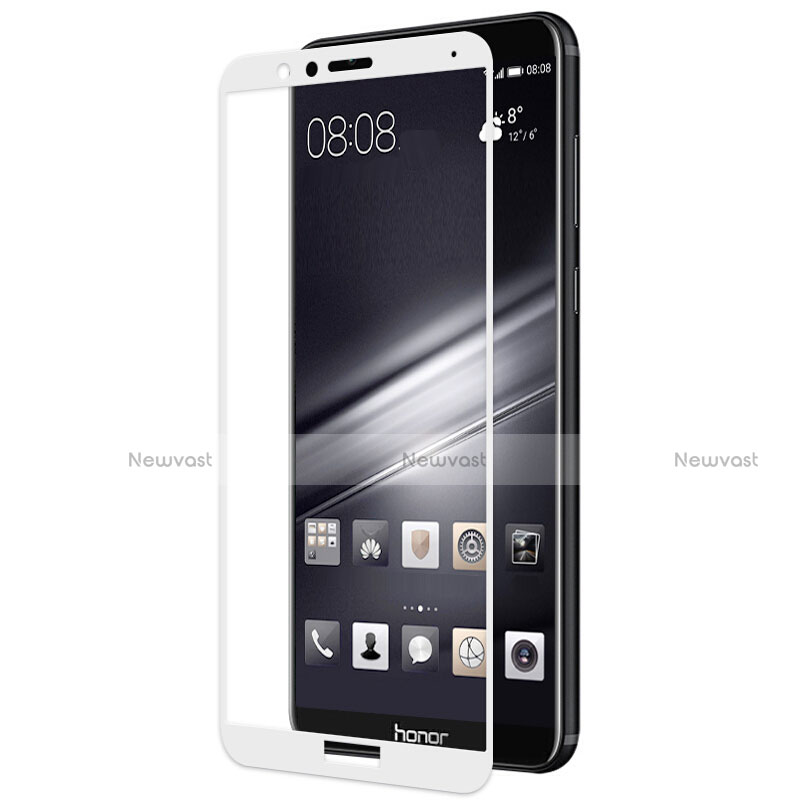 Ultra Clear Full Screen Protector Tempered Glass F02 for Huawei Honor 7X White