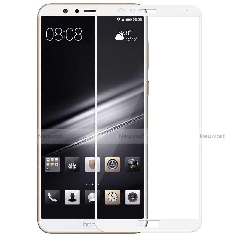 Ultra Clear Full Screen Protector Tempered Glass F02 for Huawei Honor 7X White