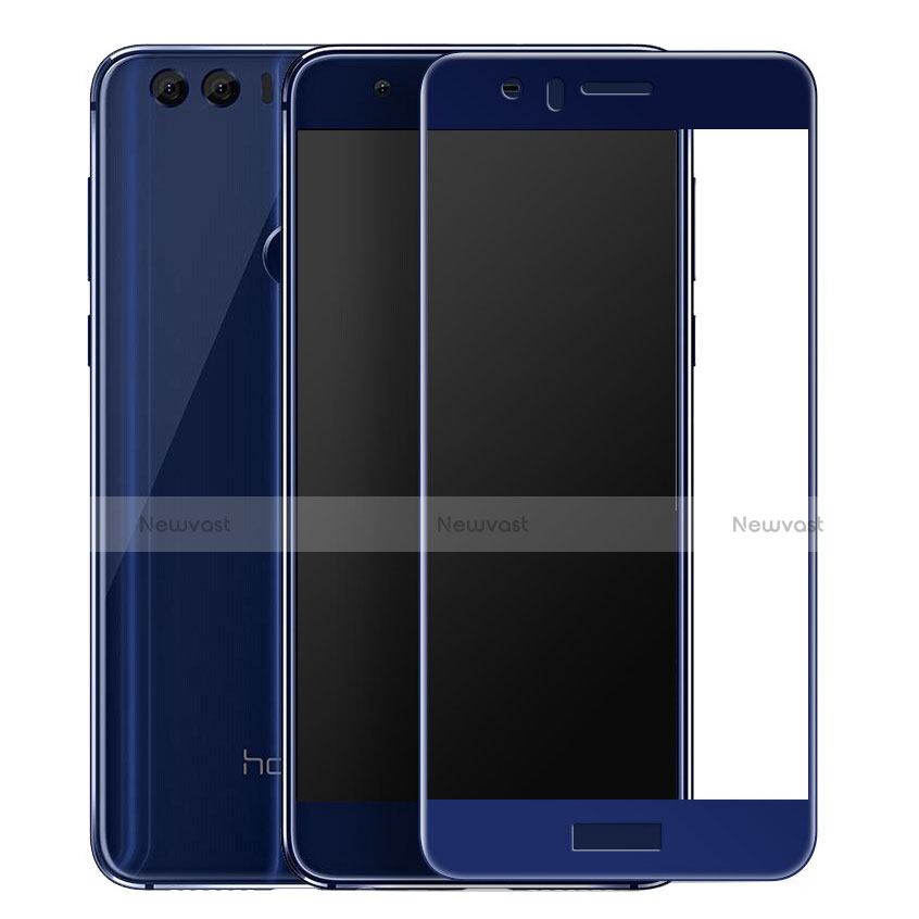 Ultra Clear Full Screen Protector Tempered Glass F02 for Huawei Honor 8 Blue