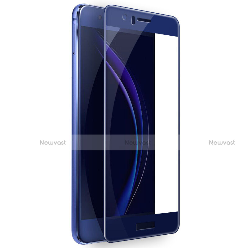 Ultra Clear Full Screen Protector Tempered Glass F02 for Huawei Honor 8 Blue