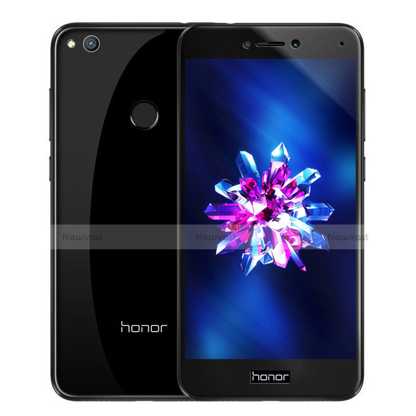 Ultra Clear Full Screen Protector Tempered Glass F02 for Huawei Honor 8 Lite Black