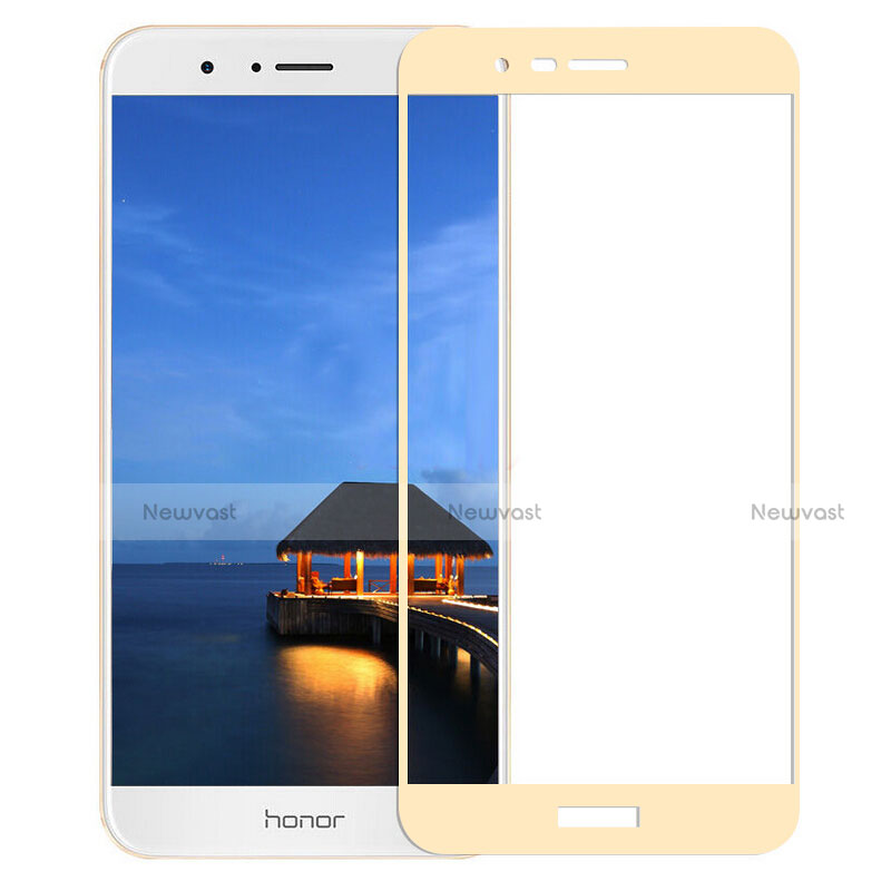 Ultra Clear Full Screen Protector Tempered Glass F02 for Huawei Honor 8 Pro Gold