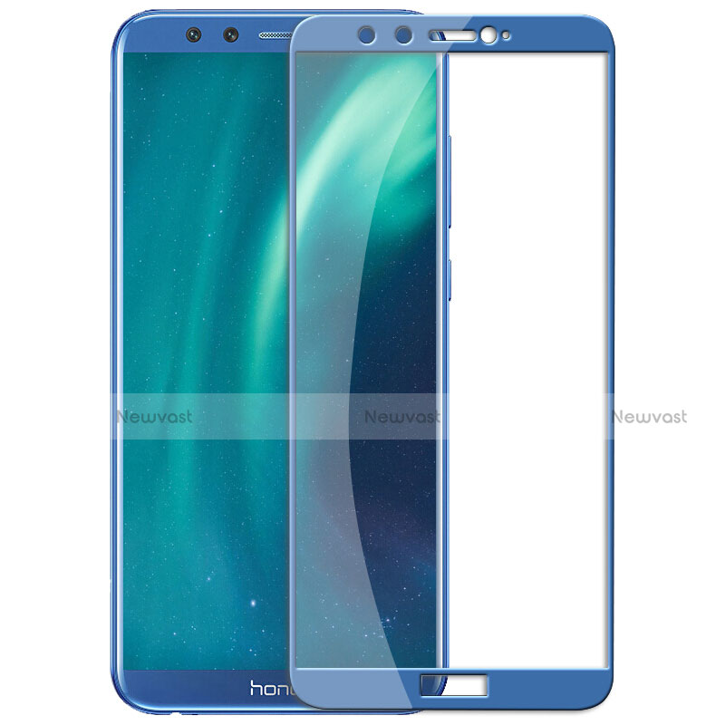 Ultra Clear Full Screen Protector Tempered Glass F02 for Huawei Honor 9 Lite Blue