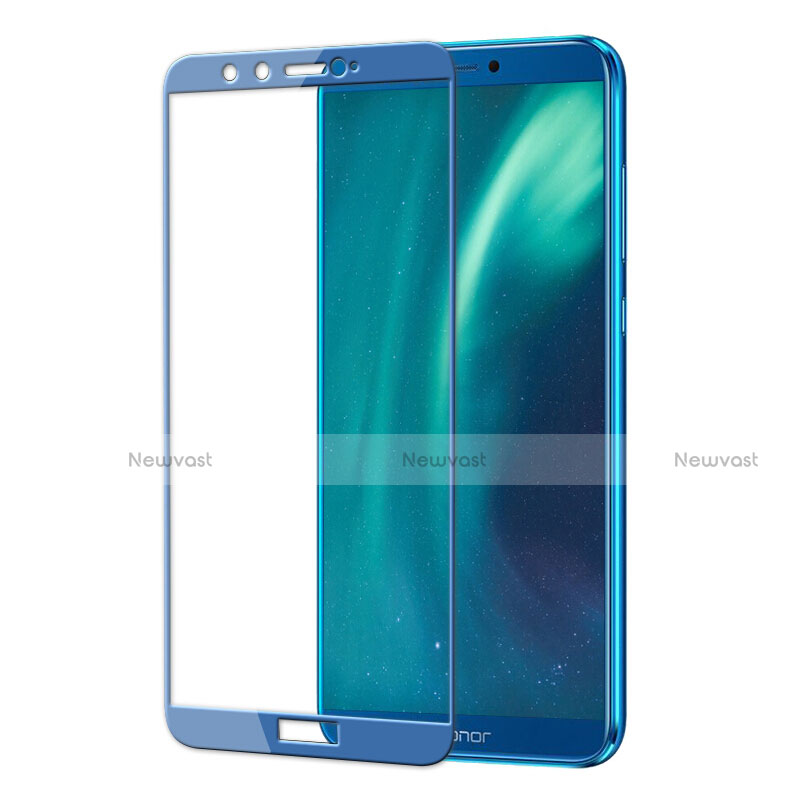 Ultra Clear Full Screen Protector Tempered Glass F02 for Huawei Honor 9 Lite Blue