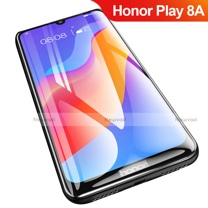 Ultra Clear Full Screen Protector Tempered Glass F02 for Huawei Honor Play 8A Black