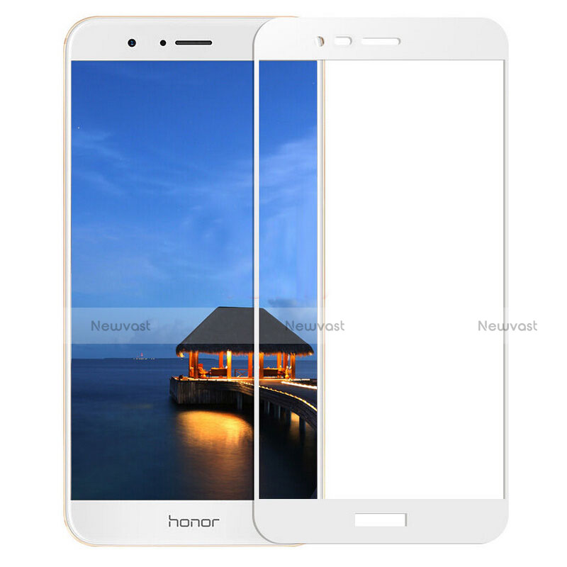 Ultra Clear Full Screen Protector Tempered Glass F02 for Huawei Honor V9 White