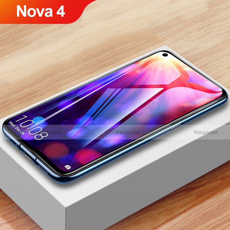 Ultra Clear Full Screen Protector Tempered Glass F02 for Huawei Nova 4 Black