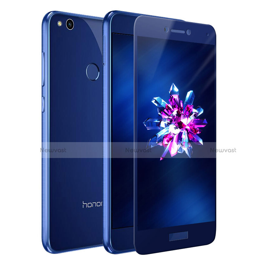 Ultra Clear Full Screen Protector Tempered Glass F02 for Huawei P8 Lite (2017) Blue