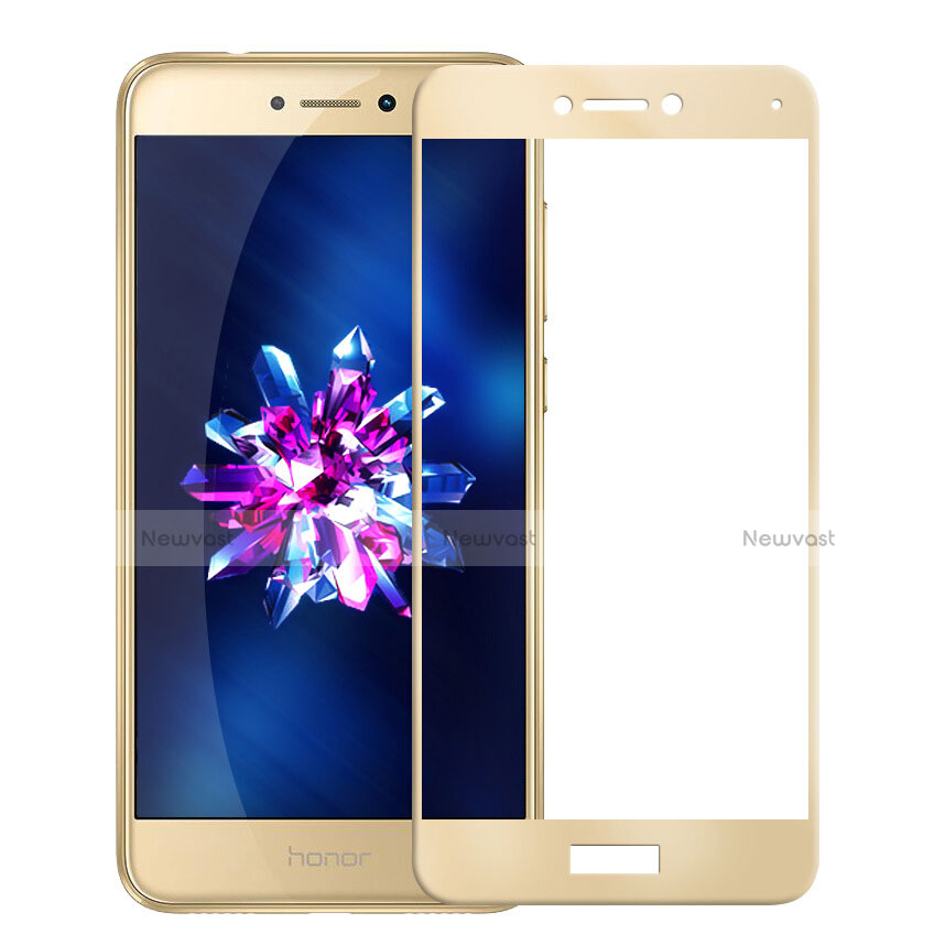 Ultra Clear Full Screen Protector Tempered Glass F02 for Huawei P8 Lite (2017) Gold