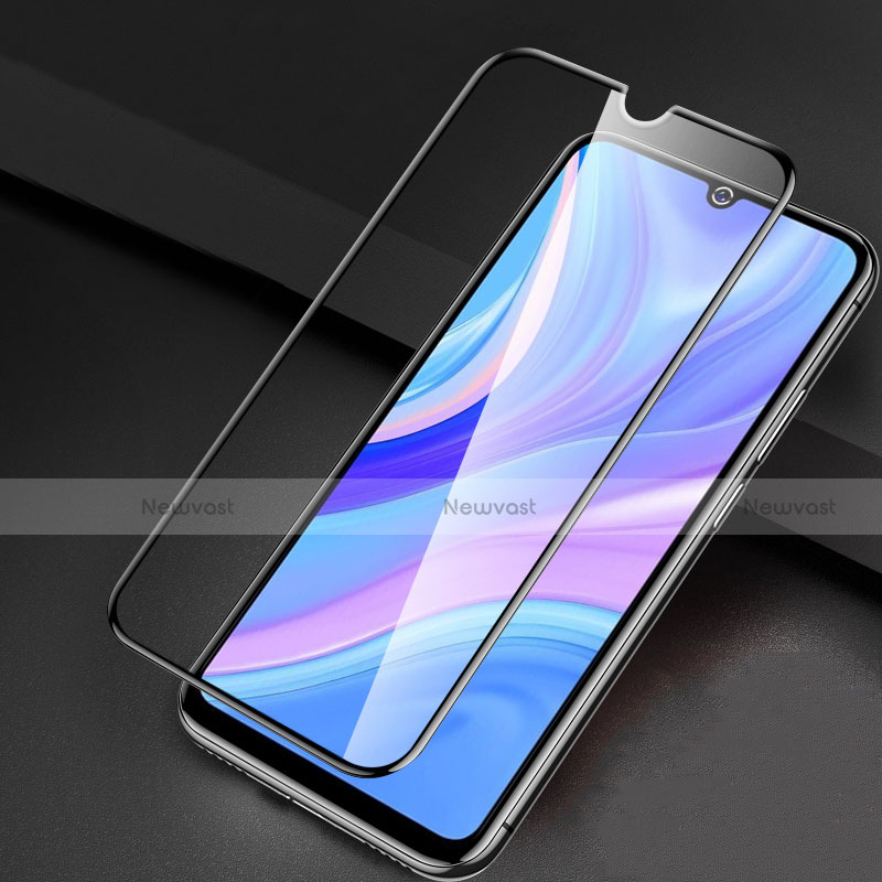 Ultra Clear Full Screen Protector Tempered Glass F02 for Huawei Y8p Black