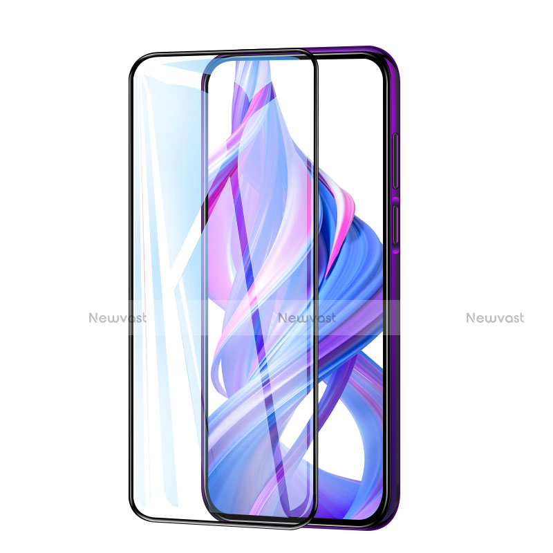 Ultra Clear Full Screen Protector Tempered Glass F02 for Huawei Y9 Prime (2019) Black