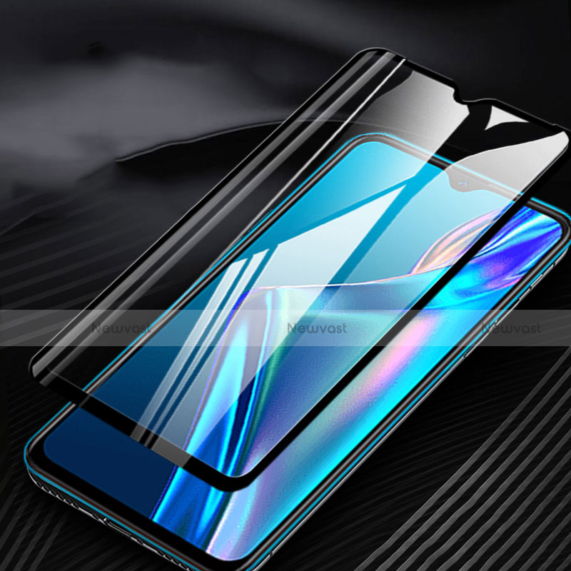 Ultra Clear Full Screen Protector Tempered Glass F02 for Oppo A12 Black