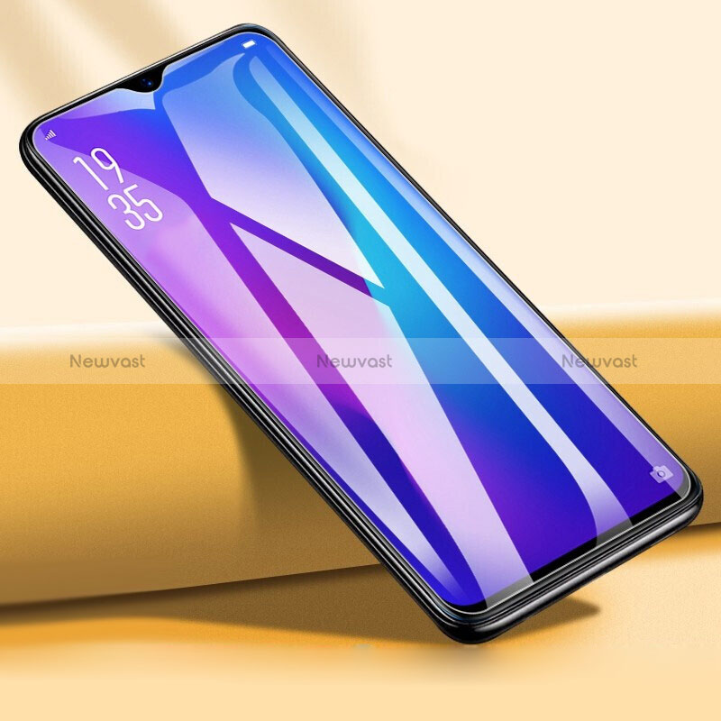 Ultra Clear Full Screen Protector Tempered Glass F02 for Oppo A77 4G Black