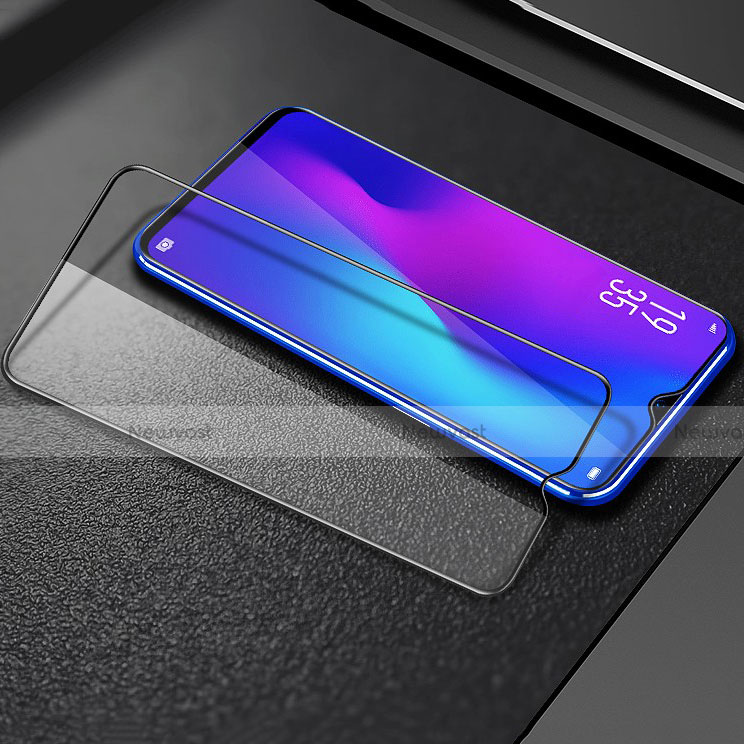 Ultra Clear Full Screen Protector Tempered Glass F02 for Oppo A9 Black