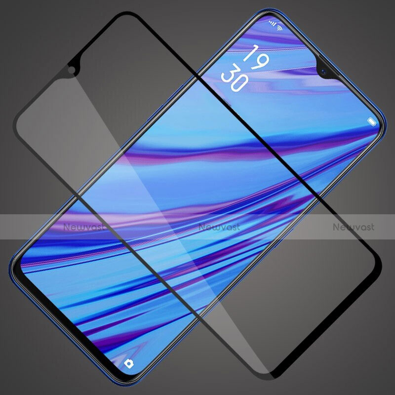 Ultra Clear Full Screen Protector Tempered Glass F02 for Oppo A9 Black