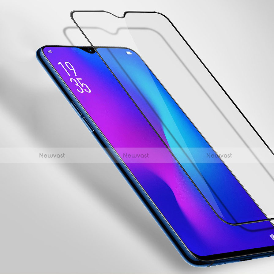 Ultra Clear Full Screen Protector Tempered Glass F02 for Oppo A9X Black