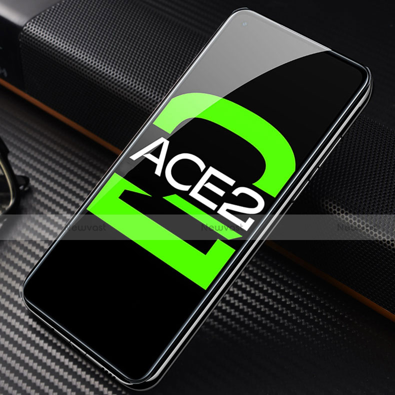 Ultra Clear Full Screen Protector Tempered Glass F02 for Oppo Ace2 Black