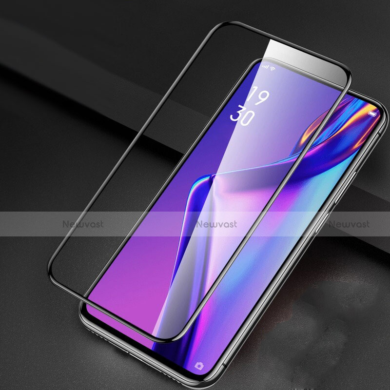 Ultra Clear Full Screen Protector Tempered Glass F02 for Oppo K3 Black