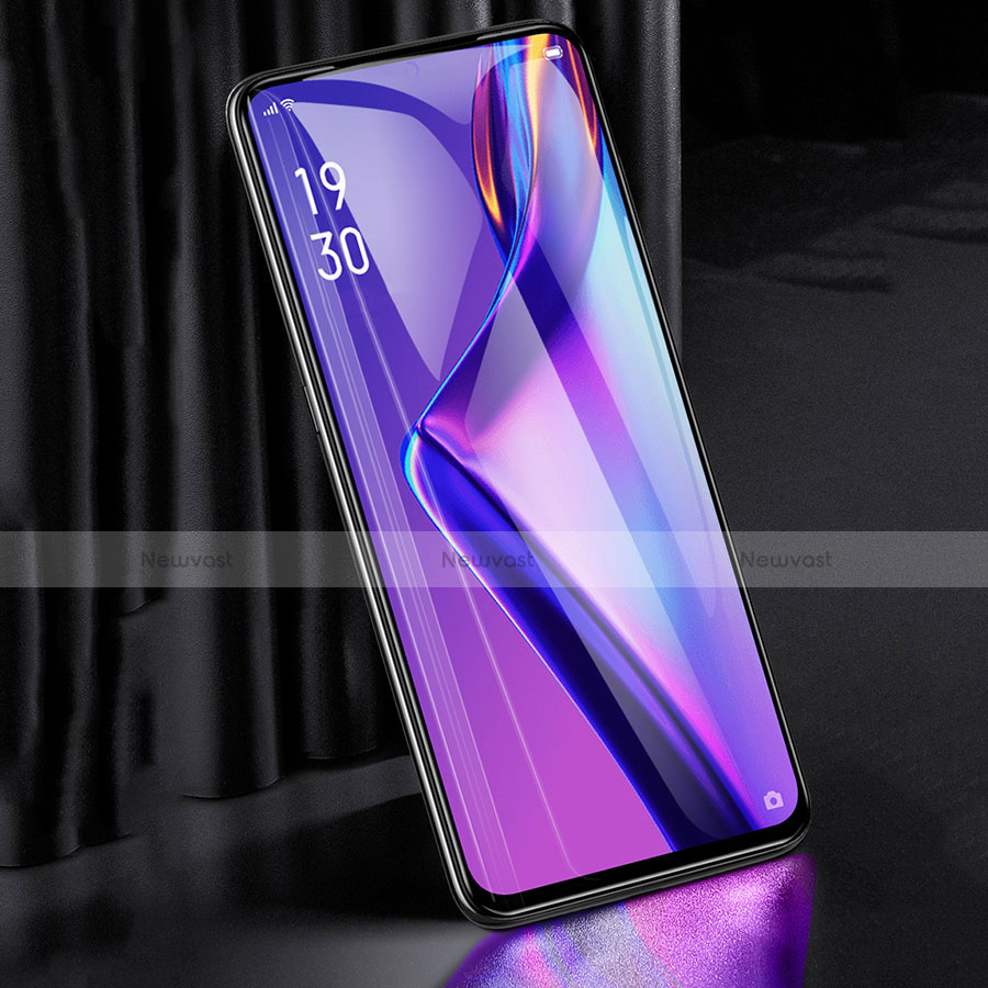 Ultra Clear Full Screen Protector Tempered Glass F02 for Oppo K3 Black