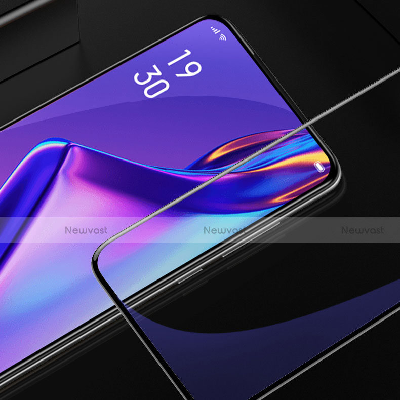 Ultra Clear Full Screen Protector Tempered Glass F02 for Oppo K3 Black