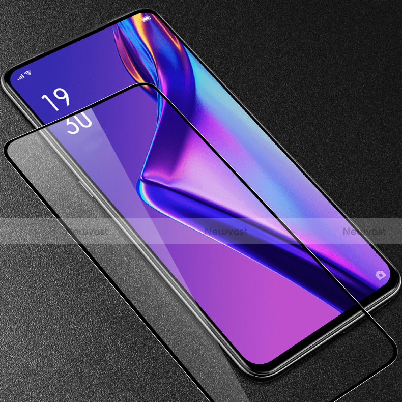 Ultra Clear Full Screen Protector Tempered Glass F02 for Oppo K3 Black