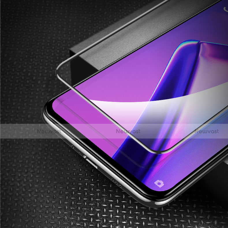 Ultra Clear Full Screen Protector Tempered Glass F02 for Oppo Realme X Black