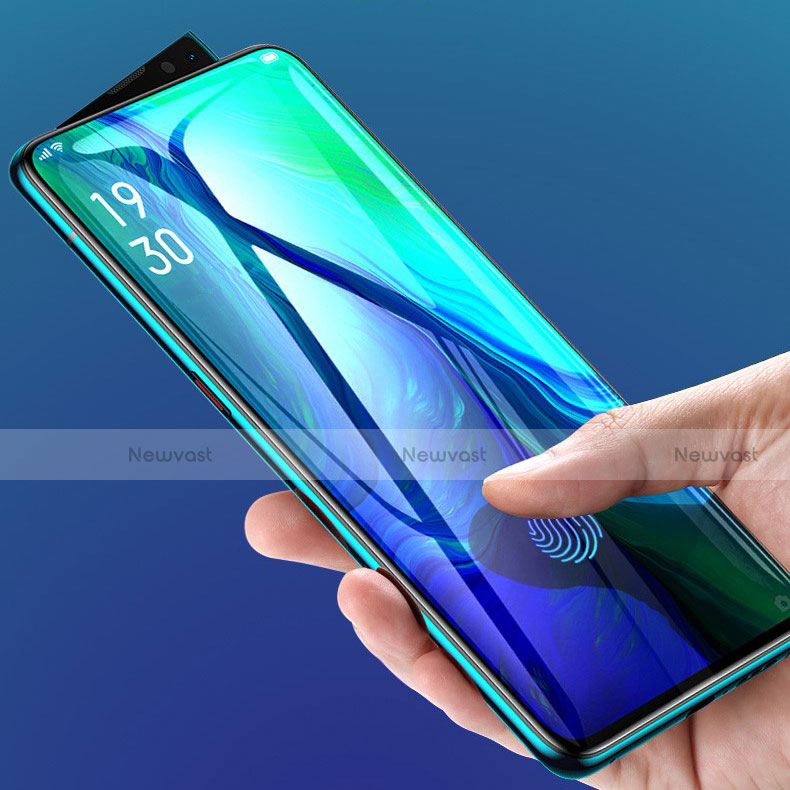 Ultra Clear Full Screen Protector Tempered Glass F02 for Oppo Reno 10X Zoom Black