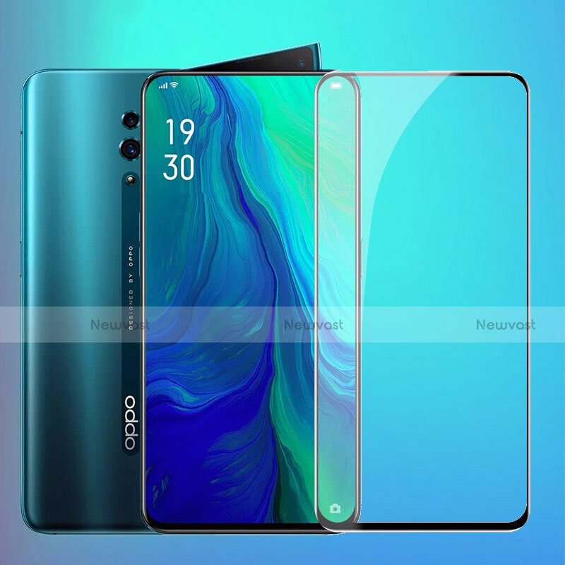 Ultra Clear Full Screen Protector Tempered Glass F02 for Oppo Reno 10X Zoom Black