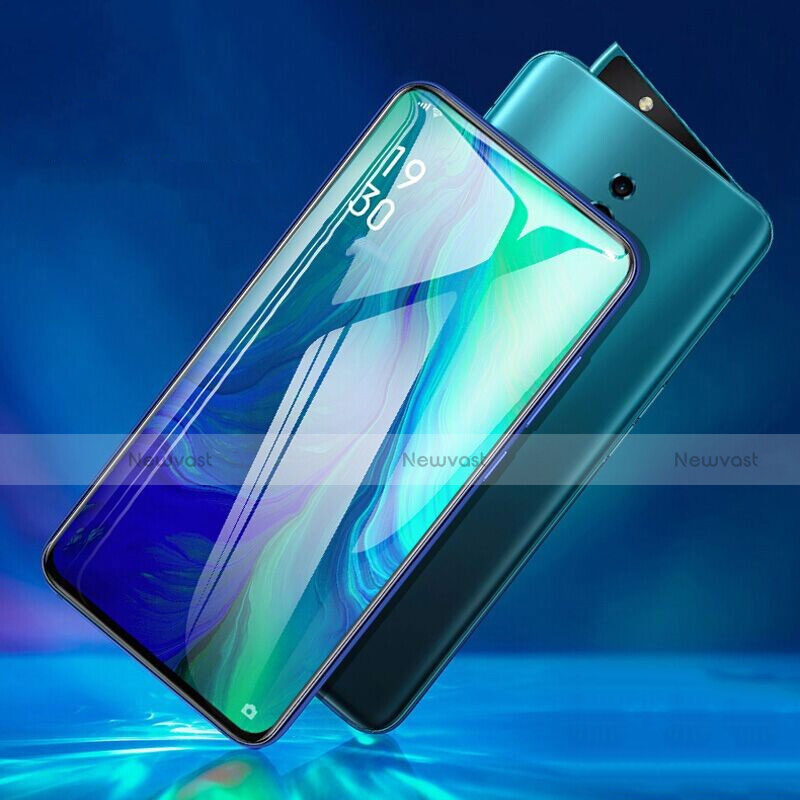 Ultra Clear Full Screen Protector Tempered Glass F02 for Oppo Reno 10X Zoom Black