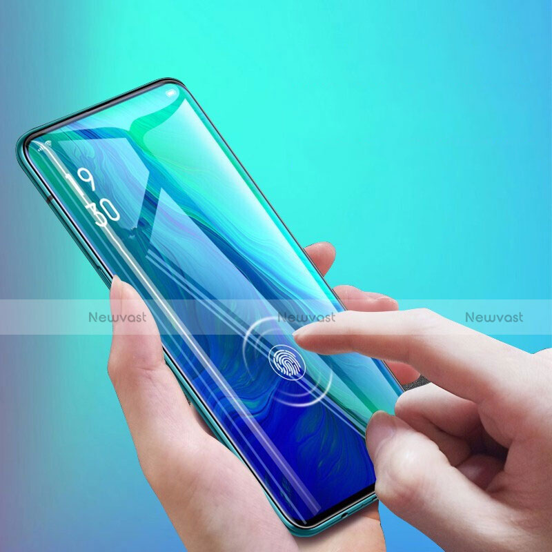 Ultra Clear Full Screen Protector Tempered Glass F02 for Oppo Reno 10X Zoom Black