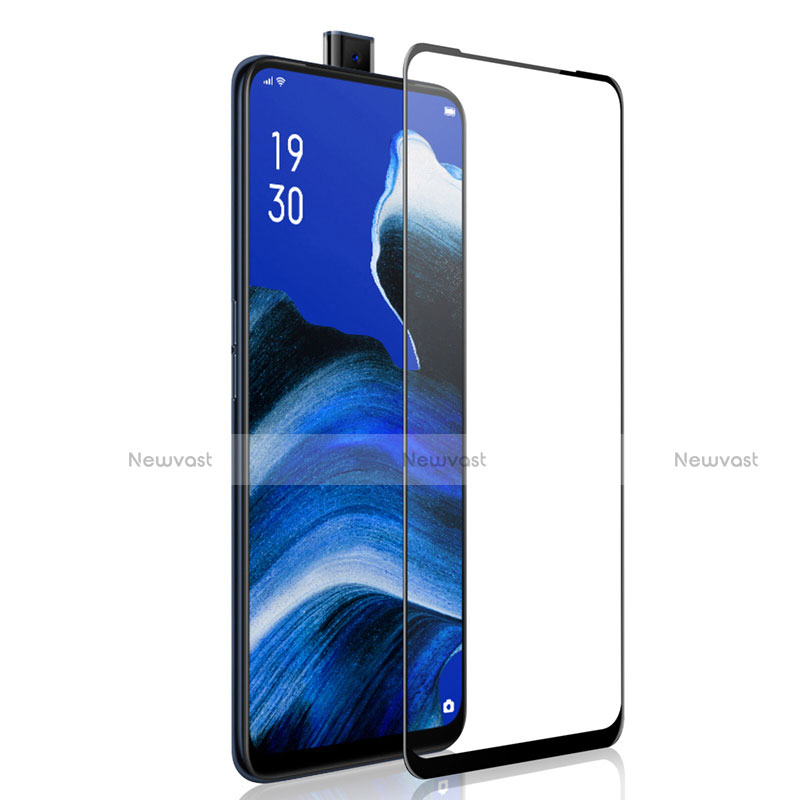 Ultra Clear Full Screen Protector Tempered Glass F02 for Oppo Reno2 Z Black