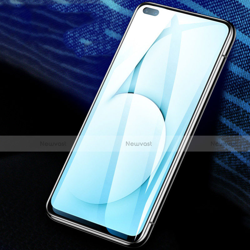 Ultra Clear Full Screen Protector Tempered Glass F02 for Realme X50t 5G Black