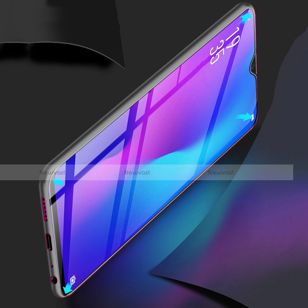 Ultra Clear Full Screen Protector Tempered Glass F02 for Samsung Galaxy A70 Black