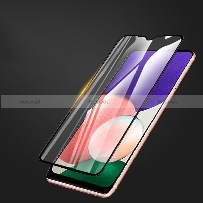 Ultra Clear Full Screen Protector Tempered Glass F02 for Samsung Galaxy M04 Black