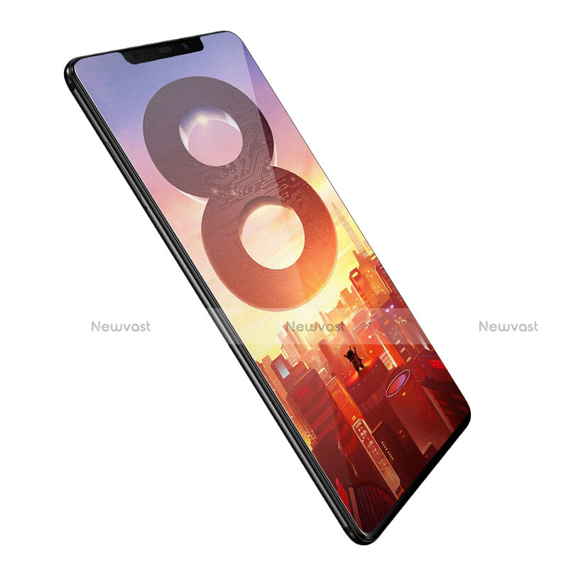 Ultra Clear Full Screen Protector Tempered Glass F02 for Xiaomi Mi 8 Black