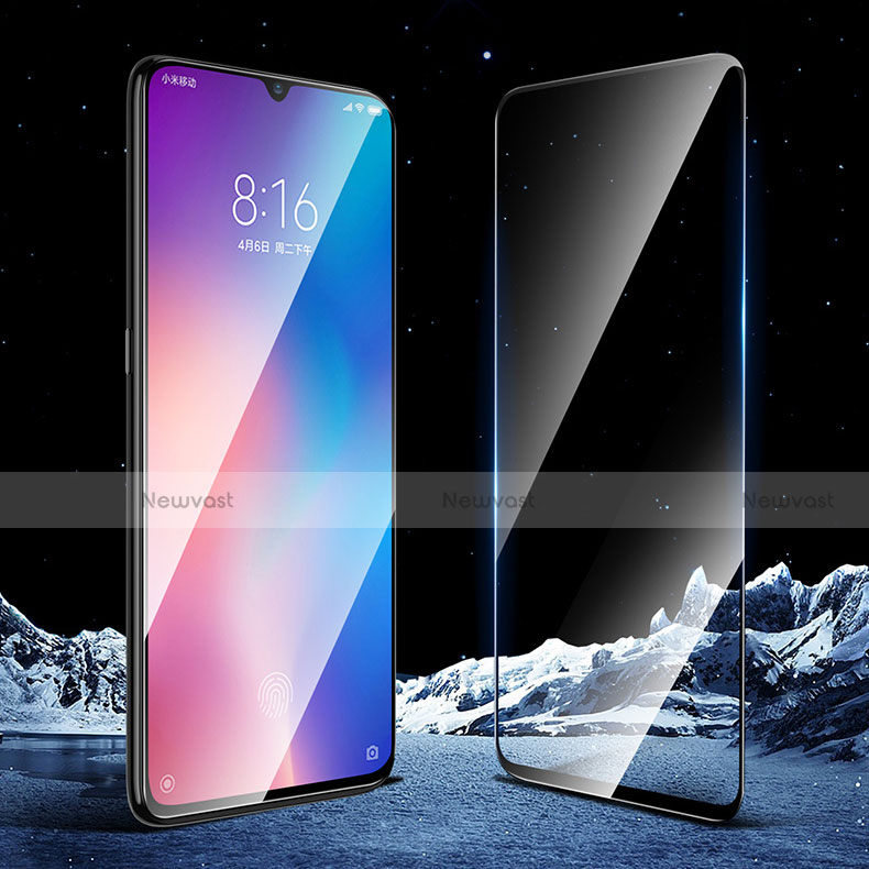 Ultra Clear Full Screen Protector Tempered Glass F02 for Xiaomi Mi 9 Black