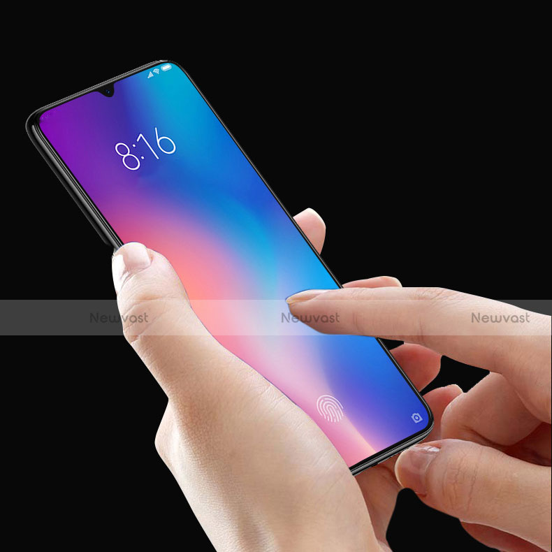 Ultra Clear Full Screen Protector Tempered Glass F02 for Xiaomi Mi 9 Lite Black