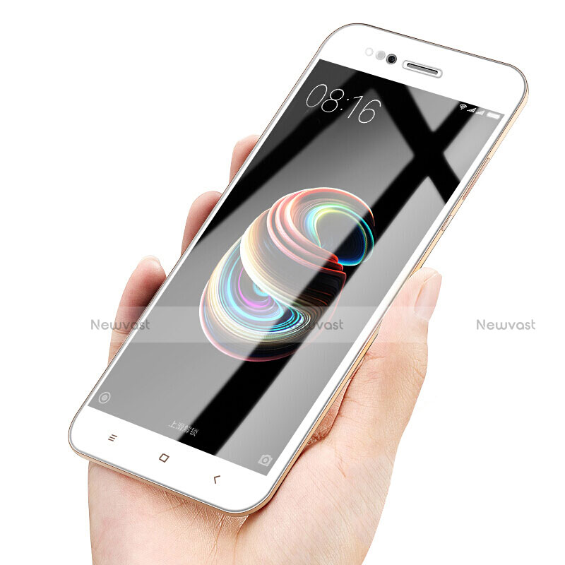 Ultra Clear Full Screen Protector Tempered Glass F02 for Xiaomi Mi A1 White