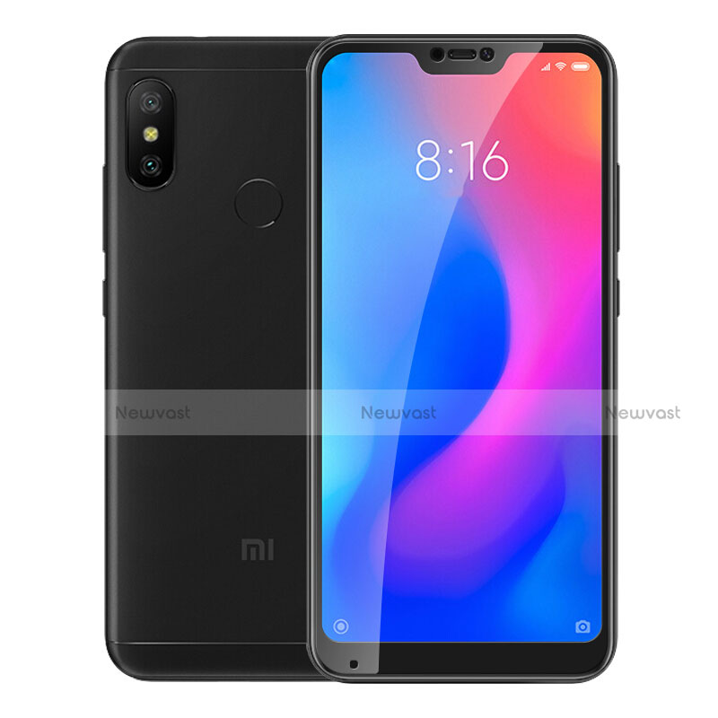 Ultra Clear Full Screen Protector Tempered Glass F02 for Xiaomi Mi A2 Lite Black