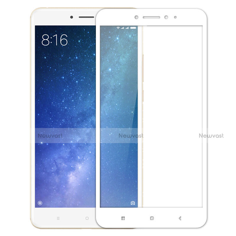 Ultra Clear Full Screen Protector Tempered Glass F02 for Xiaomi Mi Max 2 White