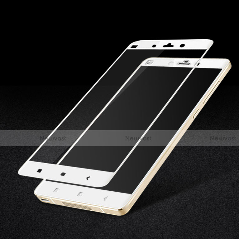 Ultra Clear Full Screen Protector Tempered Glass F02 for Xiaomi Mi Note White