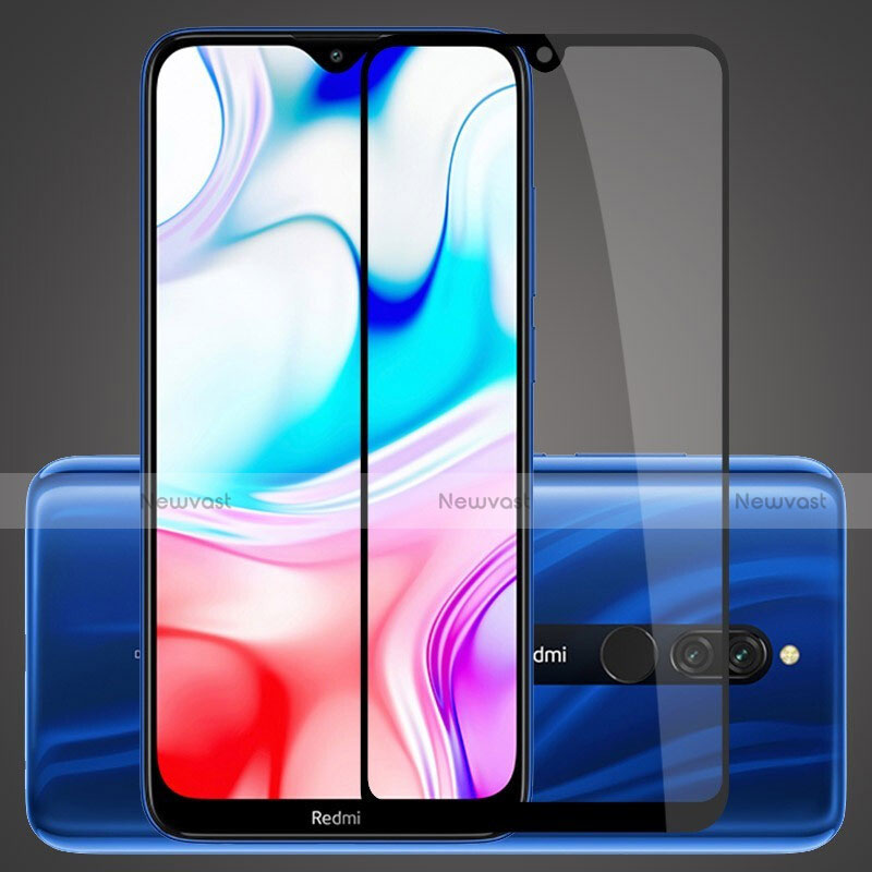 Ultra Clear Full Screen Protector Tempered Glass F02 for Xiaomi Redmi 8 Black